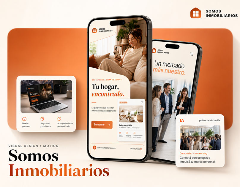 Somos Inmobiliarios — Visual Design & Motion